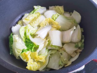 5、白菜炒豆腐,炒软