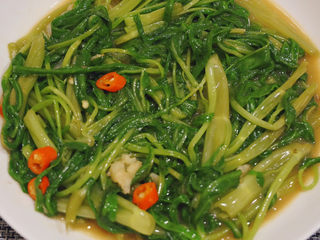 17、腐乳空心菜,这样一道腐乳空心菜就炒好啦