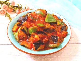 26、番茄炒茄子,酸甜可口，鲜香美味。