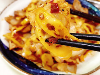 16、春笋回锅肉,成品图