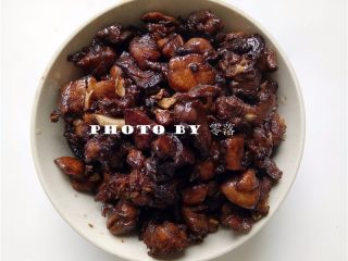 7、自贡冷吃兔,关火,盛出;