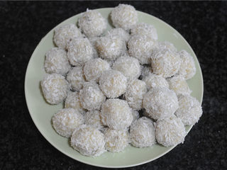 9、红薯芝士丸子,全部都做好