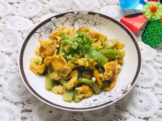 21、丝瓜炒鸡蛋,成品图