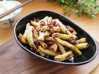 16、干煸芸豆,喜欢的试试吧！