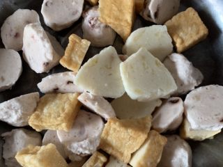 6、四川冒菜,切