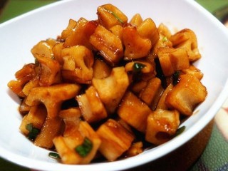 14、糖醋莲藕,酸甜开胃,下饭的一流啊!