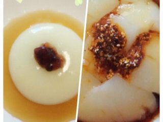 8、精美米面凉糕“夏天的味道”,这两份凉糕都很好吃，可以满足喜欢吃甜品和酸辣爽口的每一个人。