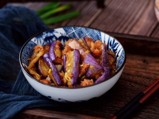 17、鱼香茄子,成品图