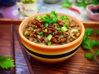 20、来一碗好吃的炸酱红薯粉,味道太棒了,做小吃或主食都很不错哦