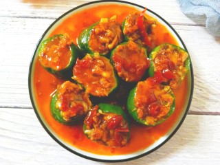 23、蒜蓉蒸丝瓜,成品图