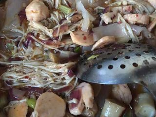 18、烤鱼—黑鱼,放配菜