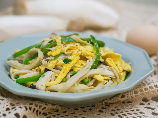 12、杏鲍菇炒鸡蛋,成品3