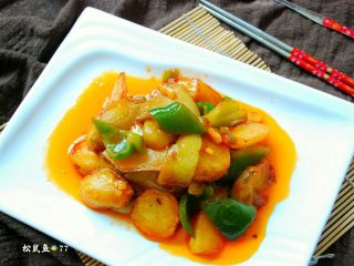 11、地三鲜,成品。