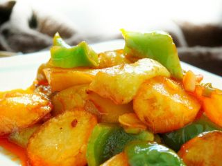 13、地三鲜,成品。