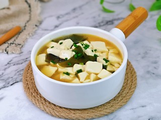17、海带豆腐汤,我家宝贝最爱。