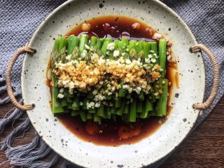 16、响油芦笋,完成