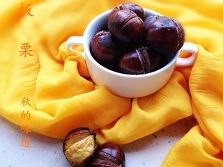 13、烤板栗,很香甜。