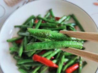 17、干煸豇豆,开吃啦
