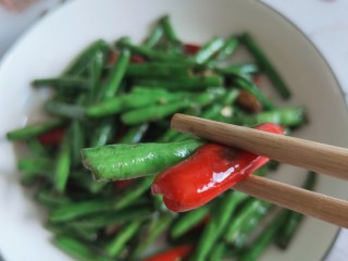 18、干煸豇豆,开吃啦