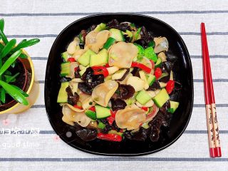 13、双耳脆炒马蹄,再来一张成品图！