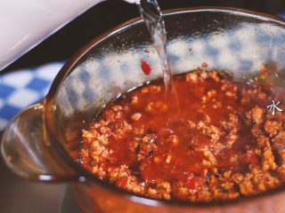 14、麻婆豆腐,加水