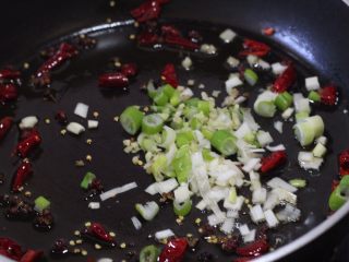 11、干煸豆角，素菜中的挖掘机,再下葱姜中火爆香。