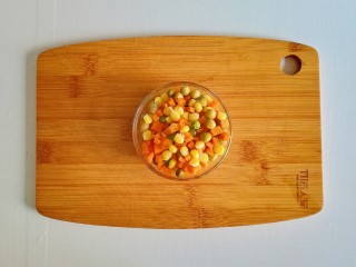 7、午饭君-素食田园炒饭,捞出沥干水分