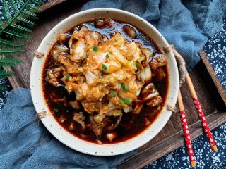 10、糖醋包菜,装盘开吃