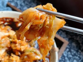 12、糖醋包菜,味道不错