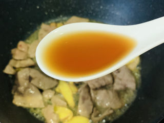 14、泡椒猪肝,加料酒