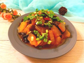 18、耗油烧冬瓜木耳,成品图