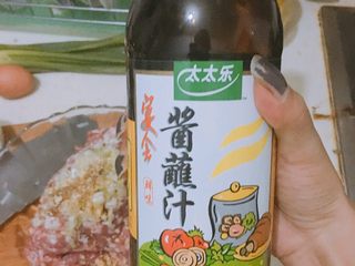 6、肉丸鲜汤面,酱油大约3小勺