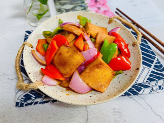 18、干锅千叶豆腐,成品图