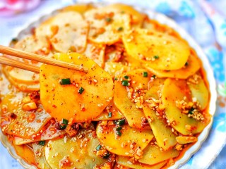 17、无敌下饭的香辣土豆片,喜欢的一定要试试！