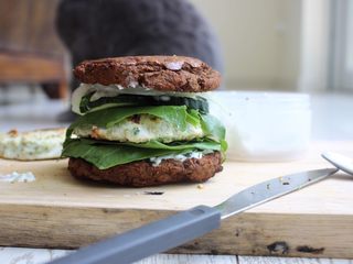 15、健康鸡肉汉堡,完成