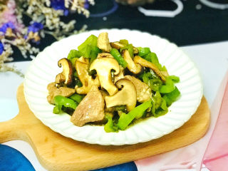 23、香菇炒肉片,成品图