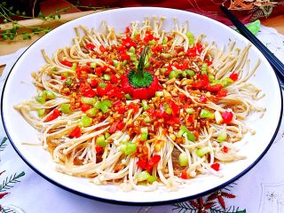 32、我爱蒜蓉系列➕蒜蓉粉丝金针菇,成品