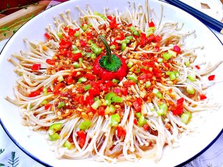 34、我爱蒜蓉系列➕蒜蓉粉丝金针菇,成品