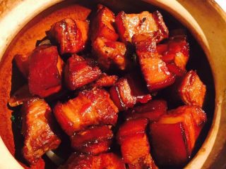 9、红烧肉,完成