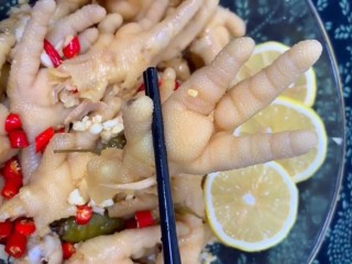 7、拖骨鸡爪,拖骨鸡爪制作完成