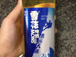 5、魔芋啤酒鸭,啤酒一瓶