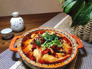 15、水煮龙利鱼,成品