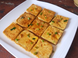 12、锅塌豆腐,成品图。