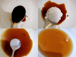 10、家常冷面,放入醋,糖,盐,生抽,加入冰镇凉白开调匀。