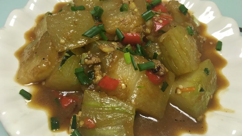 红烧冬瓜下饭菜