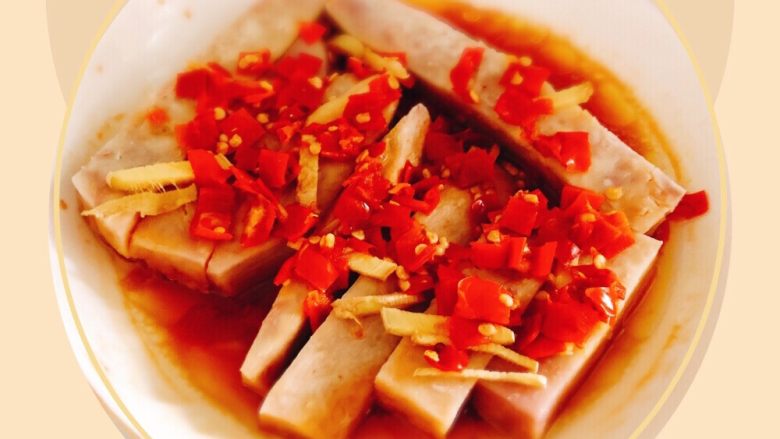 剁椒槟榔芋快手下饭菜