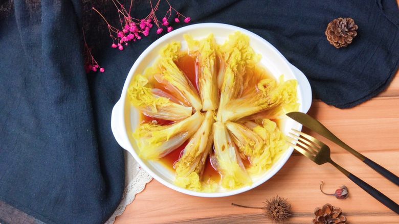 花开富贵味极鲜黄芽菜