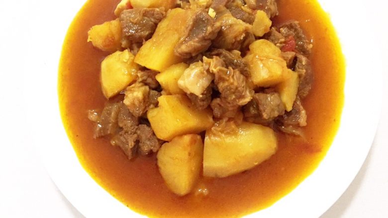 土豆烧牛肉番茄版