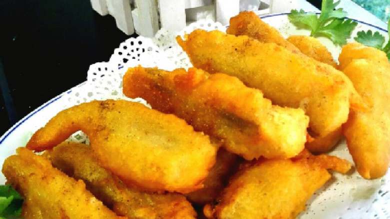 年夜饭椒盐九肚鱼