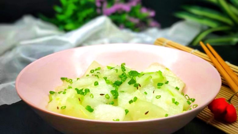 素食者的福音干炒冬瓜